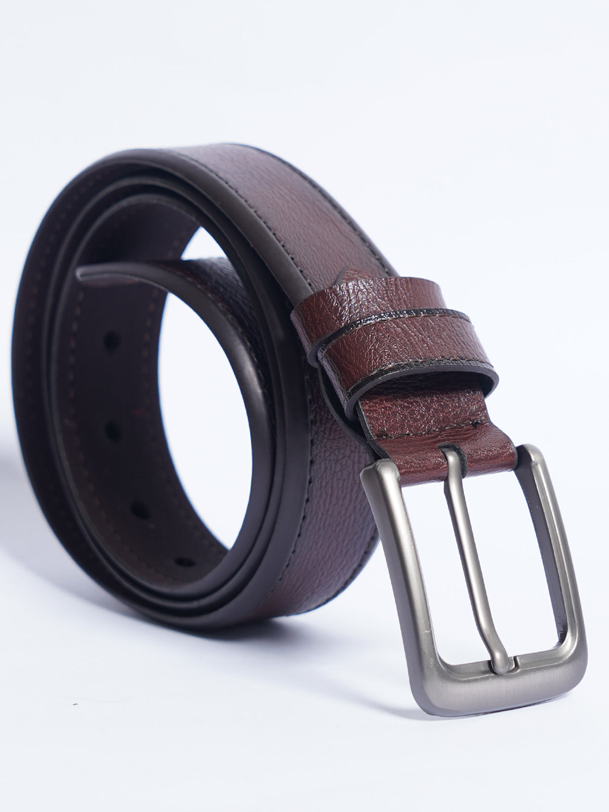 Brown Leather Belt For Men