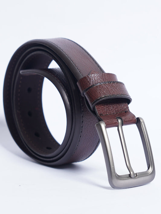 Brown Leather Belt For Men
