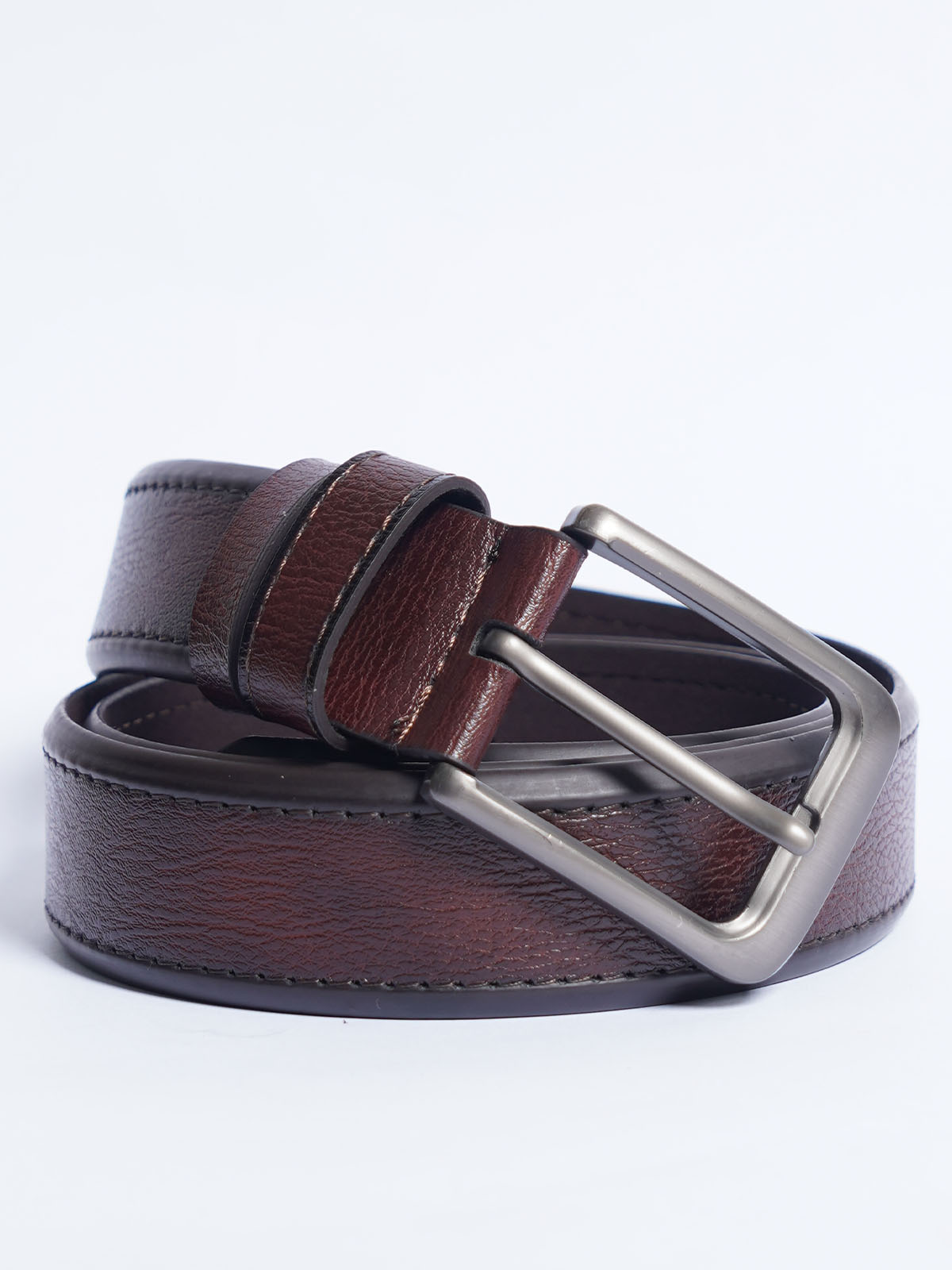 Brown Leather Belt For Men