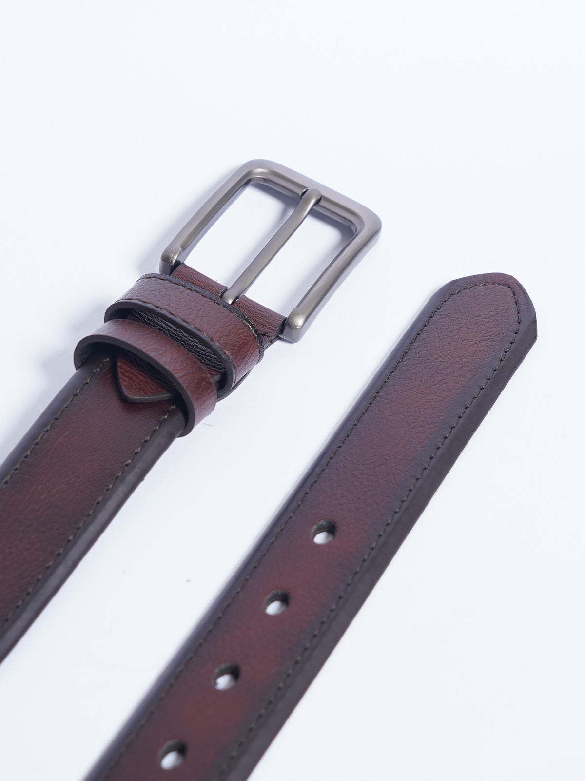 Brown Leather Belt For Men