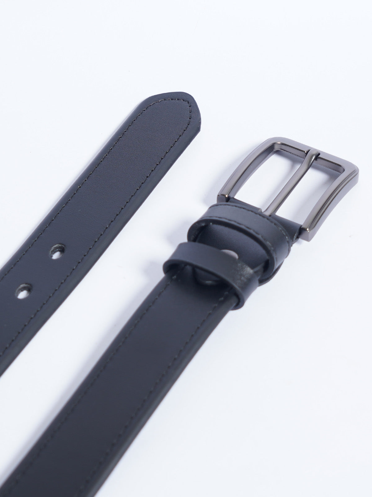 Black Leather Belt For Men