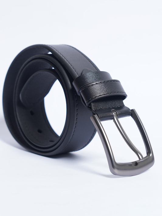 Black Leather Belt For Men