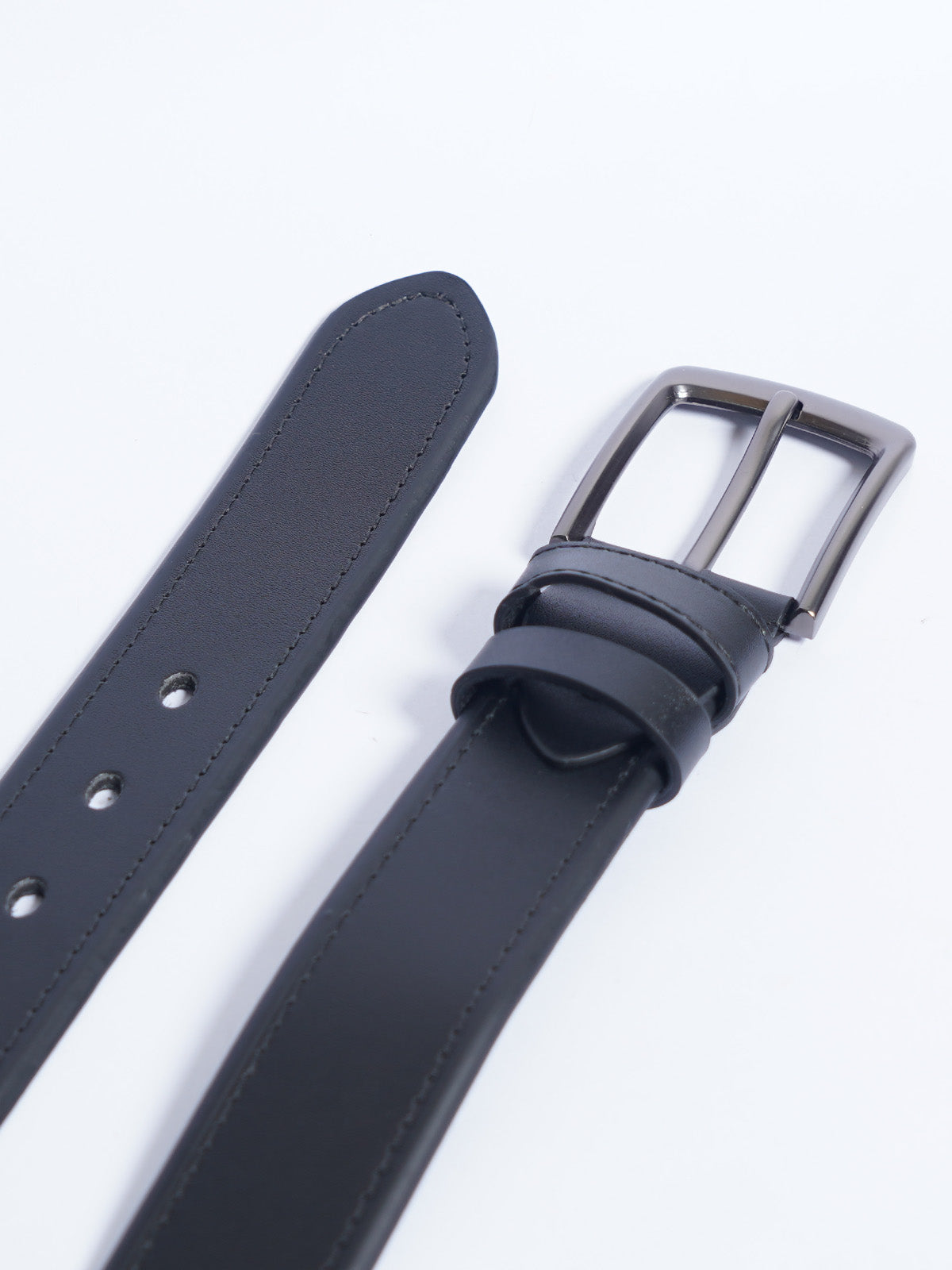 Black Leather Belt For Men