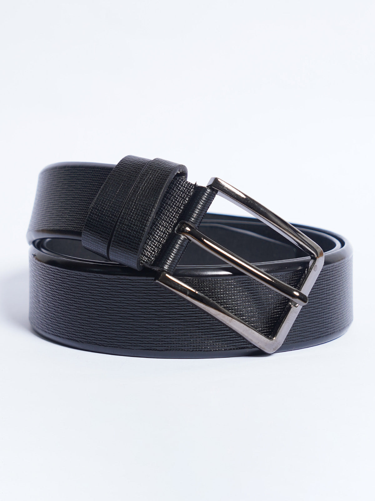 Black Leather Belt For Men