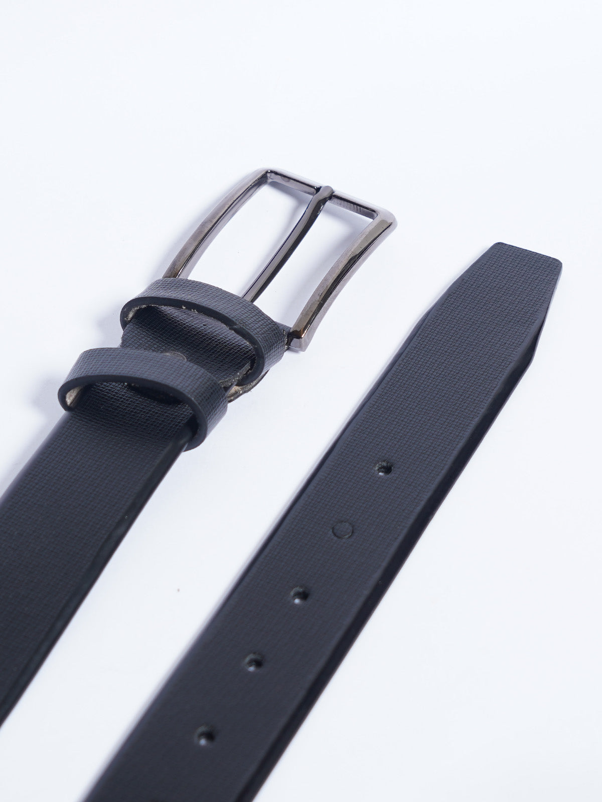 Black Leather Belt For Men